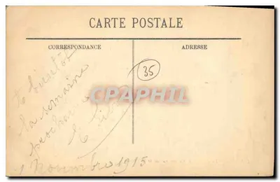 Dinard — Plaża i Kasyno, widziane z Malouine — LL. — Rewers