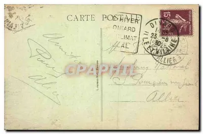 Côte d'Émeraude - Plaża pod burzę - DINARD — Rewers