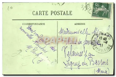 Dinard — La Pointe de Port-Salut — LL. n°34 — Verso