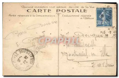 Dinard — Plaża — Wydanie luksusowe, nr 20 — Rewers