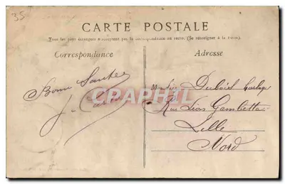 Dinard — Le Prieuré — G. F. — Wybrzeże Lazurowe, nr 104 — Rewers