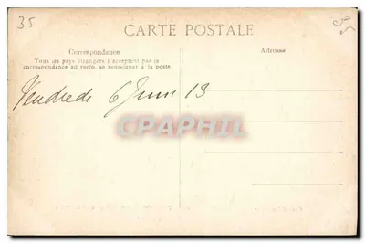 Dinard — Bric-à-Brac i Saint-Malo — Wybrzeże Szmaragdowe, wydawca E.D. n°719 — Rewers