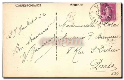 Dinard — Plaża i Hotel Gallic — LL — Rewers