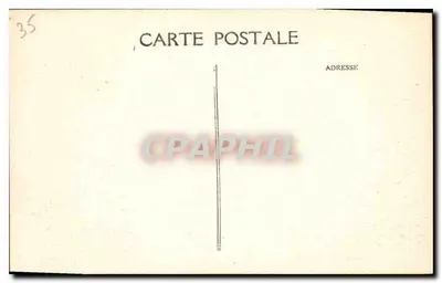 Dinard — Plaża i Wyspa Prieuré — Wysoka przypływ — A. Lamiré, Wydawca, Rennes — Rewers