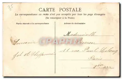 Dinard - La Malouine — Vista delle case sulla scogliera — A.G. n°302 — Verso