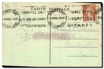 Dinard (I.-et-V.) — Przystań wędrówczych łodzi — A. Lamire, Wyd. Rennes, n°118 — Rewers