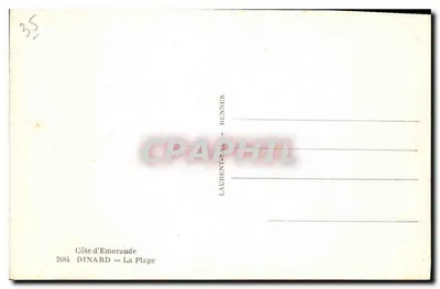 Dinard — Plaża — Laurent-Philit, nr 2684 — Rewers
