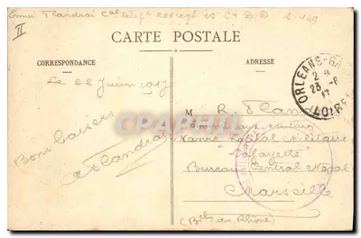Orléans - O novo Ponte — Th. G., n° 316 — Verso