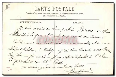 Orléans — Ogólny widok z wieży Saint-Marceau — LL. — Rewers