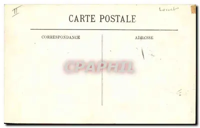 Orléans — La Place du Martroi et la Statue de Jeanne d'Arc — LL. Éditeur LL. N° 163 — Verso
