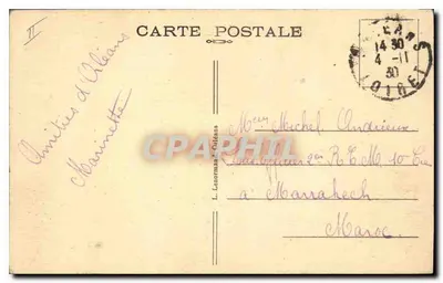 Orléans — Place du Martroi — L. Lenormand, n°250 — Verso