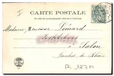 Orléans — Vue générale — Collection Orléanaise Marcel Barron n°351 — Rewers