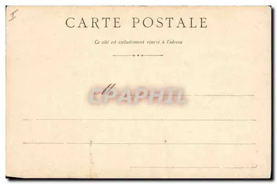 Orléans, a fachada da antiga capela Saint-Jacques — editor não identificado — Verso