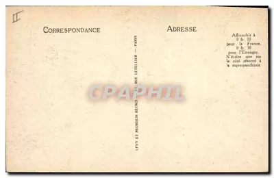 Orléans — Perspektywa ulic Bannier i République — LL. n°145 — Rewers