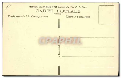Orléans — Rue du Tabour — Dom, w którym nocowała Jeanne d'Arc od 29 kwietnia do 10 maja 1429, odrestaurowany w 1910 roku — Rewers