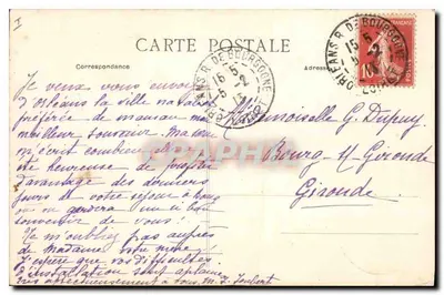 Orléans — A Casa de Francisco I — J. Loddé, editor, Orléans — Verso