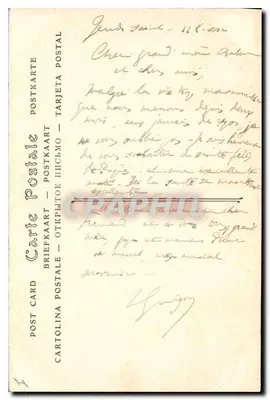 Wnętrze katedry — Orléans — ND Fot. — Rewers