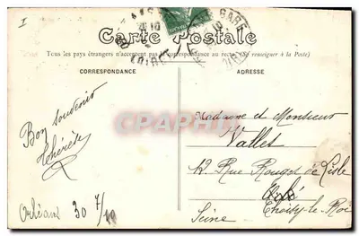 Orléans — Katedra — J. Loddé, wydawca Orléans — Rewers