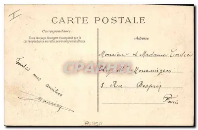 Orléans — Posizione delle vecchie Torri — Editore: Orléans, n° 364 — Verso