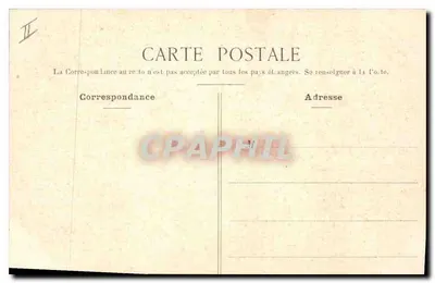 Orléans — Place du Martroi i Rue de la République — wydawca nieznany — Rewers