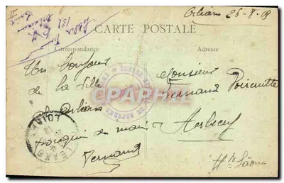 Orléans - La Croix de la Pucelle — editor HAG, n° 760 — Reverso