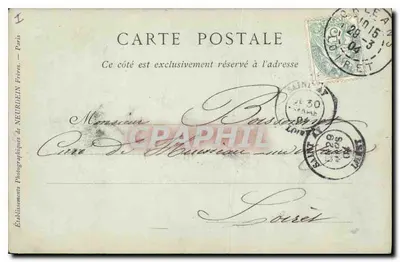 Orléans — Casa de Diane de Poitiers — C. Pongenbail — Verso