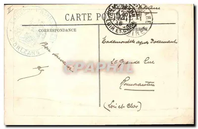 Orléans — La Maison d'Agnès Perel — éditeur L.L. — Verso
