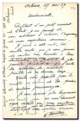 Orléans — Katedra Świętego Krzyża — Front — Style gotycki — Rewers