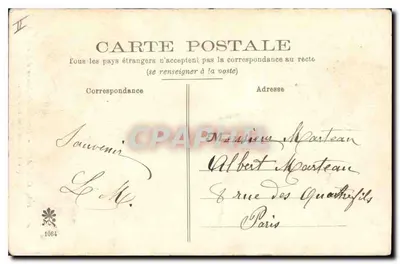 Orléans - Pavillon de Jeanne d'Arc (Couvent des Dominicaines) — Verso