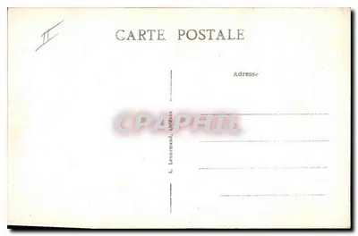 Orléans — Rua da República — Estátua de Joana d'Arc — L. Lenormand, Orléans, n°331 — Verso