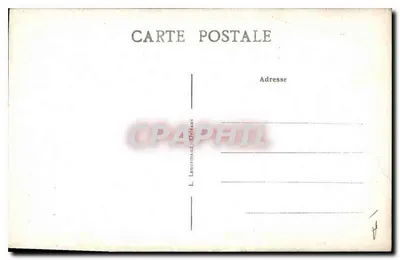 Orléans — Rue du Tabour — Dom, w którym spała Jeanne d'Arc podczas jej pobytu w mieście od 29 kwietnia do 10 maja 1429 — Odbudowana w 1910 roku — Rewers