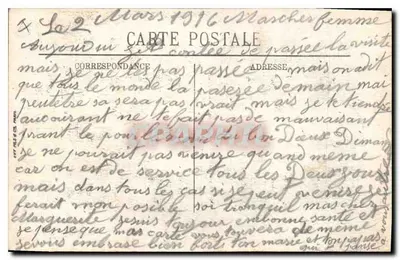 Stara pocztówka Orléans — Dom Diany z Poitiers, Muzeum historyczne — LL. n°83 — Rewers