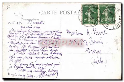 Orléans (Loiret) — Beeld van Jeanne d'Arc door Foyatier — Achterkant