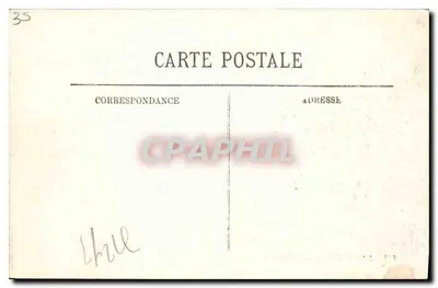 SAINT-MALO — Fort National przy niskiej wodzie — LL. — nr 119 — Rewers