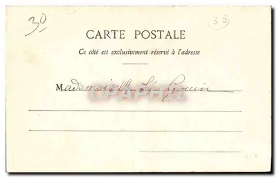 St-Malo — Plac Châteaubriand — G. F. — Rewers