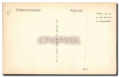 Saint-Malo - Zamek — LL, n° 196 — Rewers