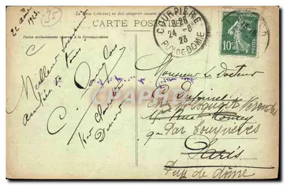 St-Malo - Ogólny widok - Wydawnictwo Guérin, nr 2733 — Rewers