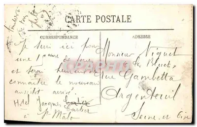 Saint-Malo — Na Zamek — LL. — Rewers