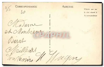 Saint-Malo - I Remparti, parte occidentale — editore L.L. n°86 — Verso