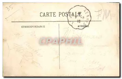 Saint-Malo — Widok Bramy Świętego Wincentego — LL. — nr 134 — Rewers