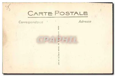 Saint-Malo - Kasyno - Statua Chateaubrianda - LL — Rewers