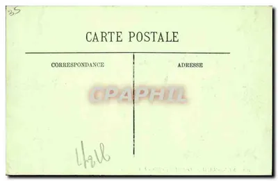 Saint-Malo — Le Petit Bey przy niskiej wodzie — LL. n°105 — Rewers