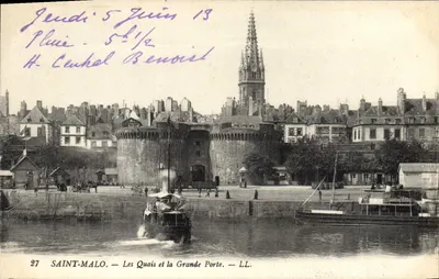 Saint-Malo — Quais i Grande Porte — LL. nr 27