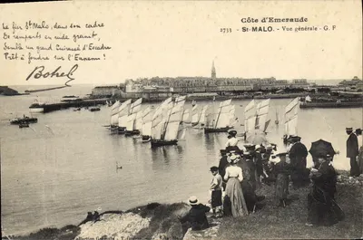 St-Malo — Widok ogólny — G.F. — Wybrzeże Emeraude