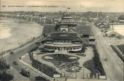 Saint-Malo — Widok kasyna z zamku — LL, nr 299