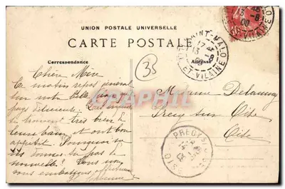 Saint-Malo — Vista Geral — G.F. — Costa da Esmeralda — Verso