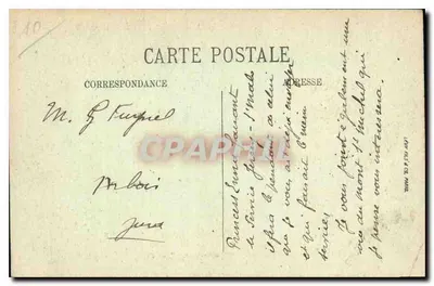 Saint-Malo — Parowóz turystyczny 'Princesse Ena' — LL. n°170 — Rewers