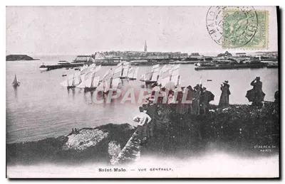 Saint Malo — Ogólny widok — Starker & Cie, Paryż