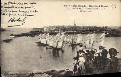 St-Malo - Ogólny widok - Wydawnictwo Guérin, St-Malo (1-st-Y.)