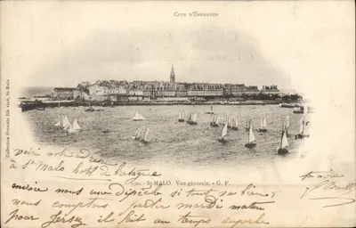 Saint-Malo — Widok ogólny — G.F. / Zbiór Germann syn Aimé, nr 390